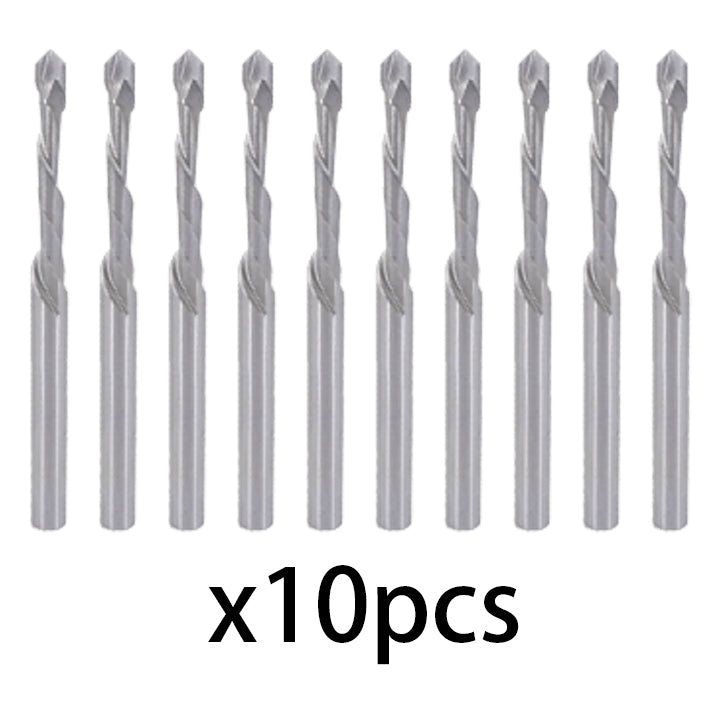 10Pcs 3/16 in Drywall Pilot Point Cutting Drill Bits For Spiral Saw