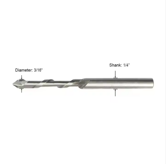 Drywall Pilot Point Cutting Drill Bits For Spiral Saw